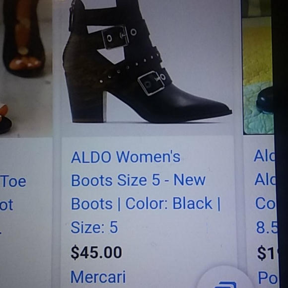 BLACK ALDO BOOTS - Picture 13 of 15